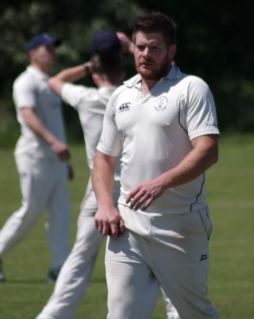 Adam James - took five wickets for Haverfordwest